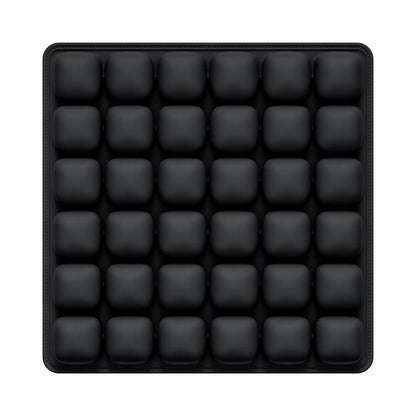 1Pc 3D Pressure Relief Air Cushion - Office Chair Car Seat Cushion, Back Support Pad for Desk, Chair, Wheelchair, Adjustable