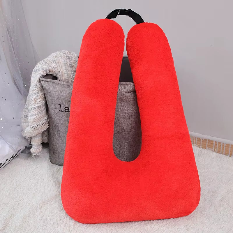Car Pillow Safety Belts Pillows Cover Car Kids Travel Sleeping Pillows Auto Seatbelt Plush Cushion Shoulder Pad Cute Animal