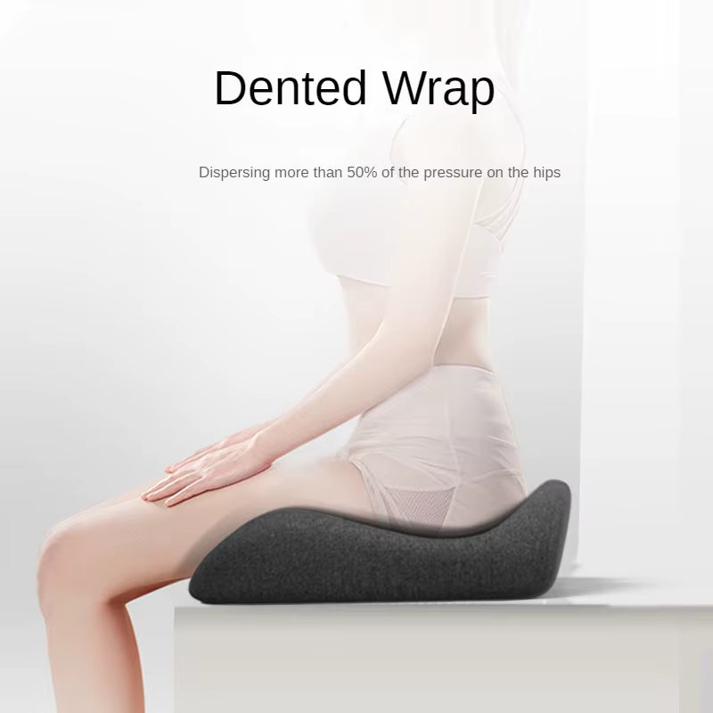 Office Chair Cushion Long Periods of Sitting Thickened Hemorrhoid Cushion Memory Foam Seat Cushion Breathable Buttocks Cushion