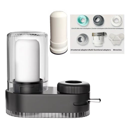 Tap Water Purifier Faucet Water Filter for Sink Kitchen Faucet Washable Ceramic Percolator Bathroom Filtration Purifie Sprayer