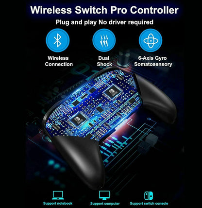 Pro Wireless Game Controller Gamepad Joystick Remote for Nintendo Switch / Lite
