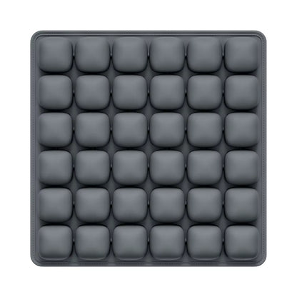 1Pc 3D Pressure Relief Air Cushion - Office Chair Car Seat Cushion, Back Support Pad for Desk, Chair, Wheelchair, Adjustable