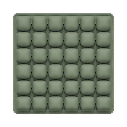 1Pc 3D Pressure Relief Air Cushion - Office Chair Car Seat Cushion, Back Support Pad for Desk, Chair, Wheelchair, Adjustable